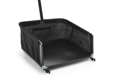 Vorderansicht der Husqvarna Grasfangbox 45 Liter